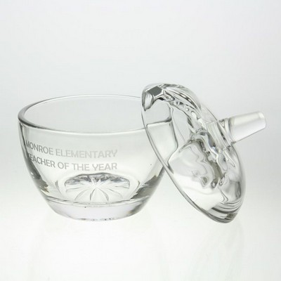 4 1/8" Award - Apple Candy Jar