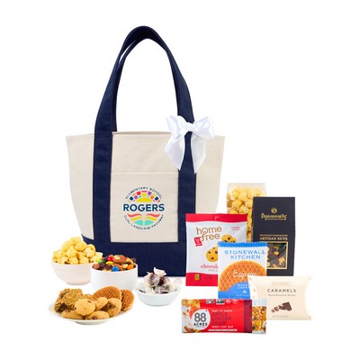 You're Tote-ally Awesome Gift Set - Navy